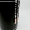 Seed Pearl Long Drop Earrings Silver Image 2